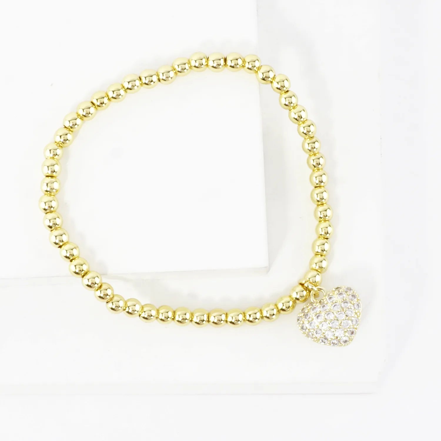 Jill Heart Double Sided Bracelet