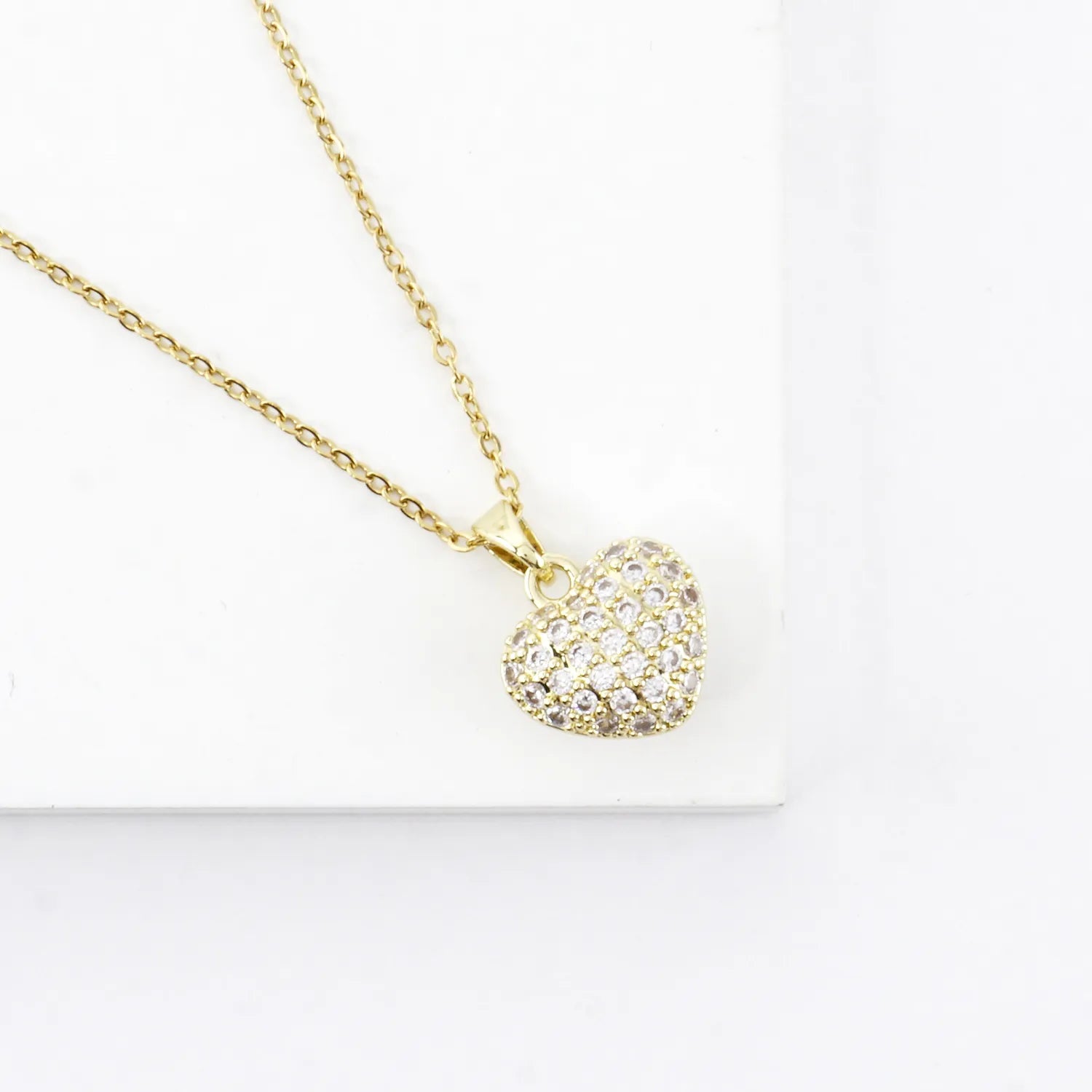 Jill Heart Double Sided Necklace