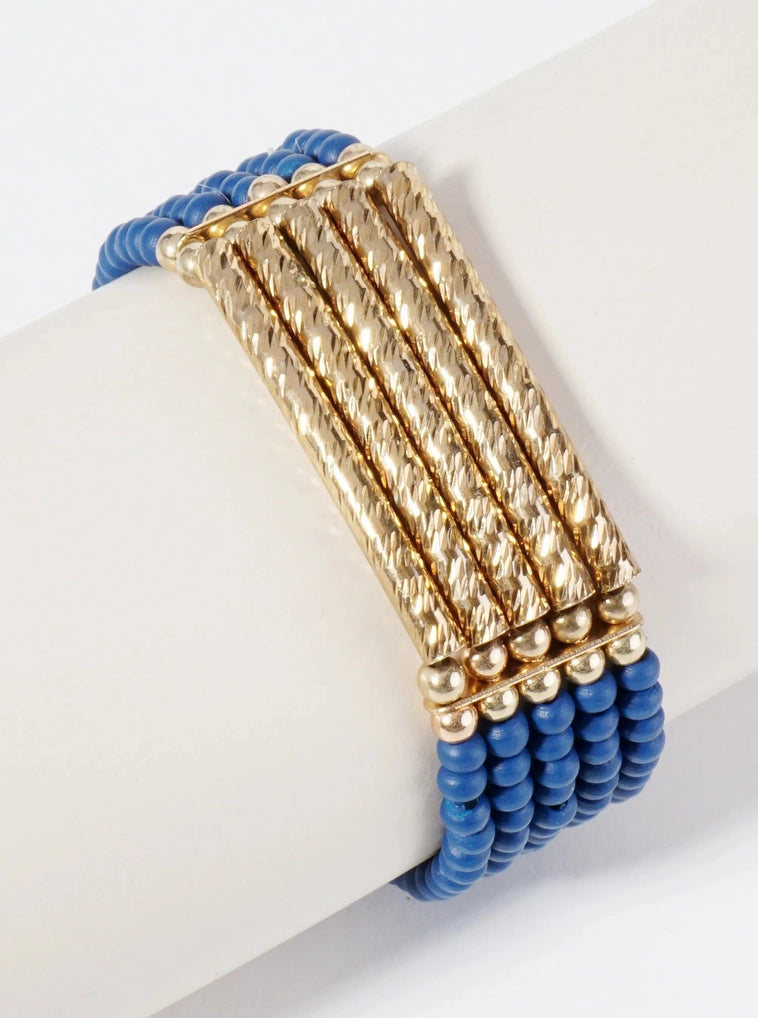Rachel Bead Bracelet 5 Row