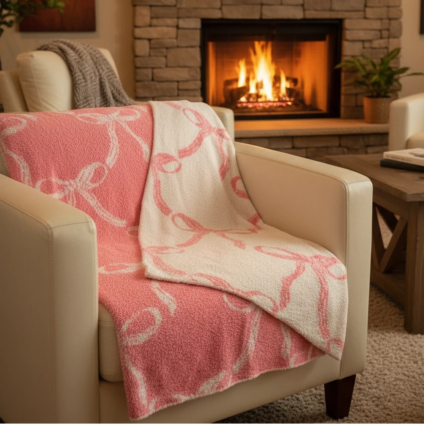 Bow Coziest Luxury Blanket