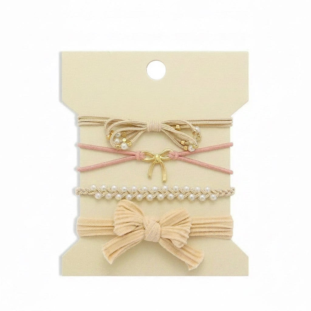 Bow Bracelet Hair Ties