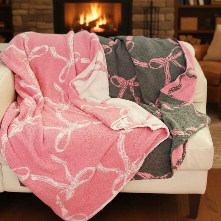 Bow Coziest Luxury Blanket