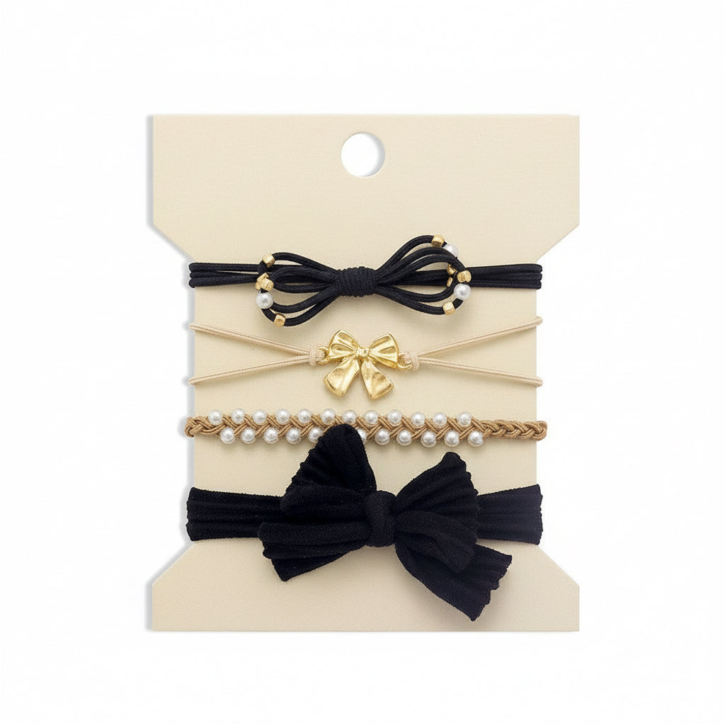Bow Bracelet Hair Ties