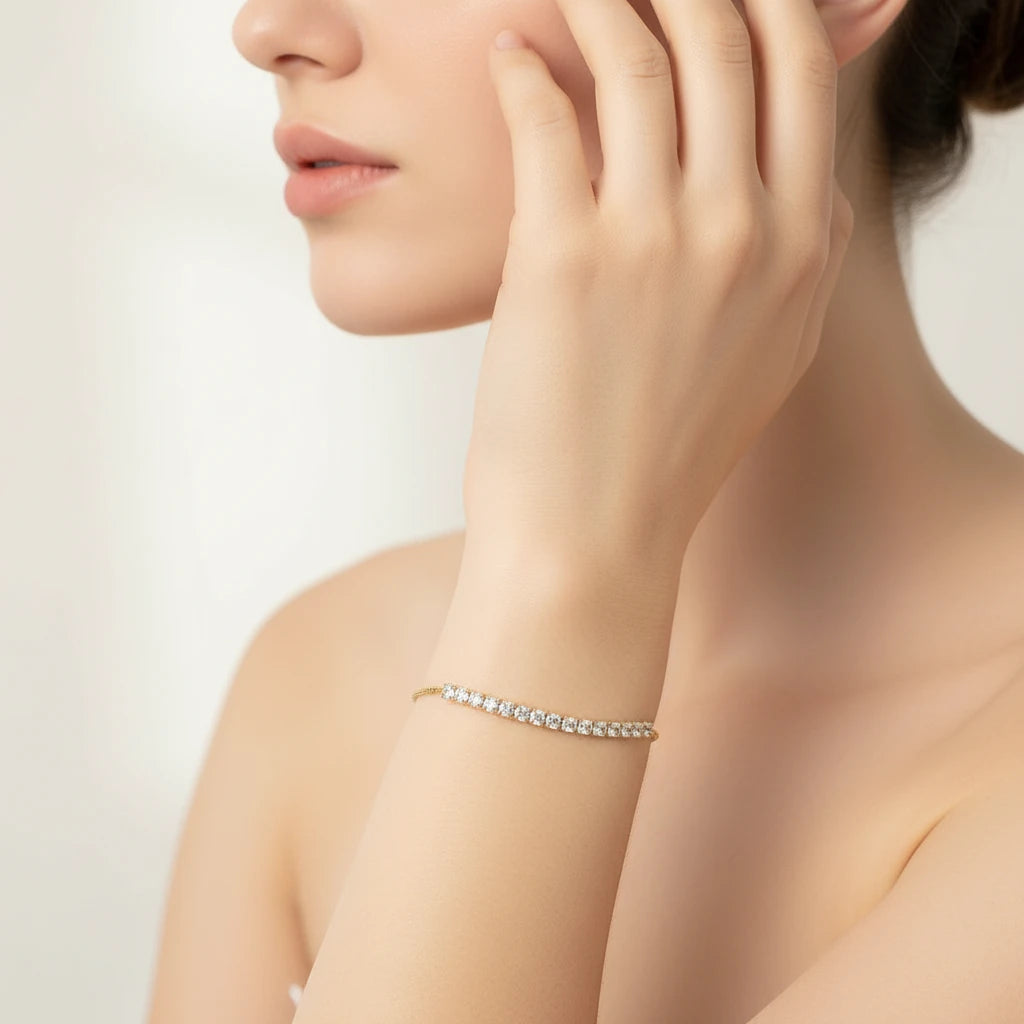 Tennis Adjustable Bracelet