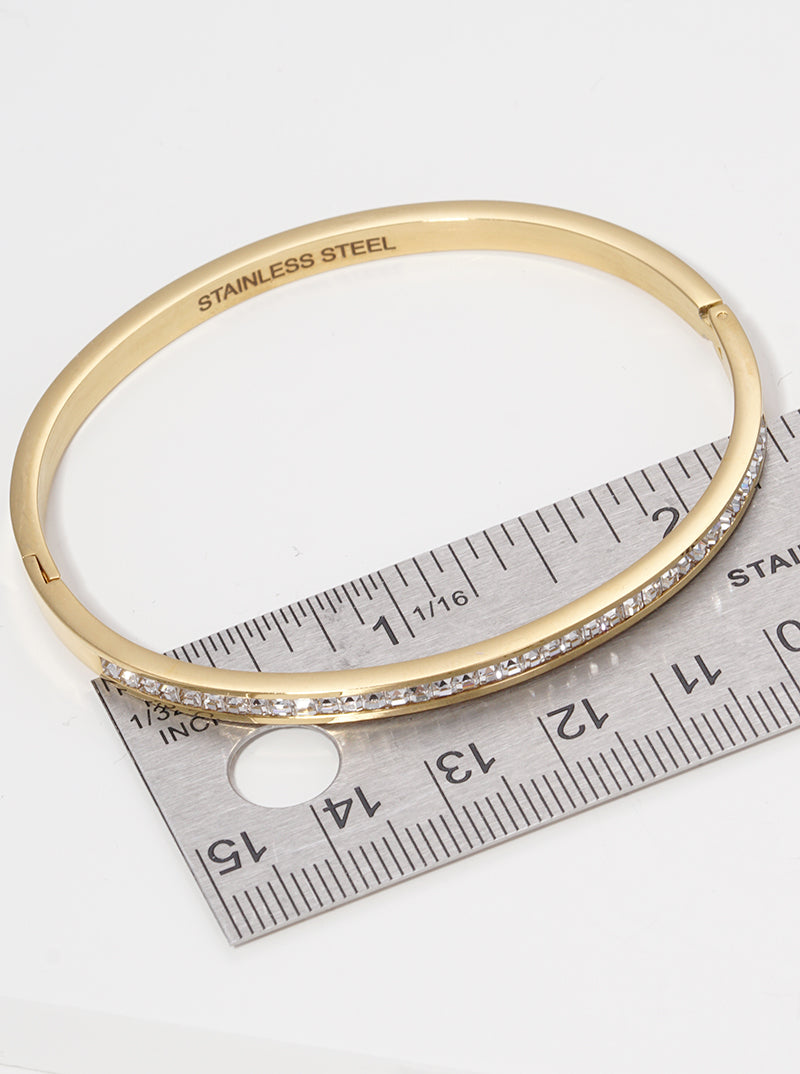 Ashley Crystal Bangle Bracelet