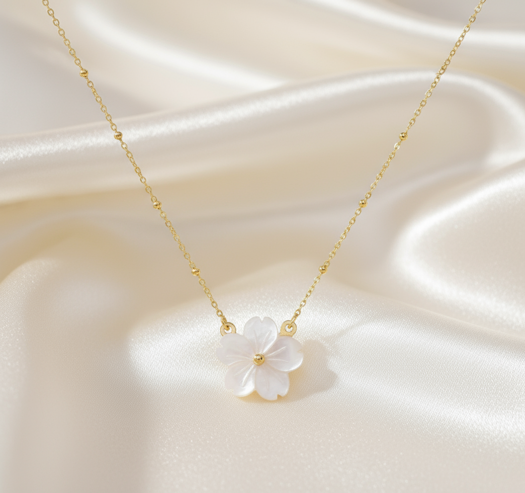 Flower Pendant Necklace