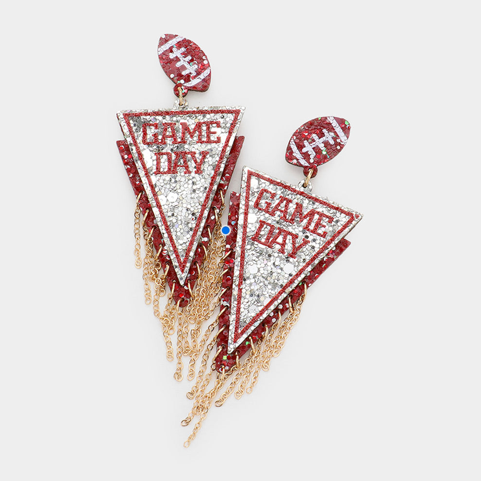 Game Day Dangle Earrings