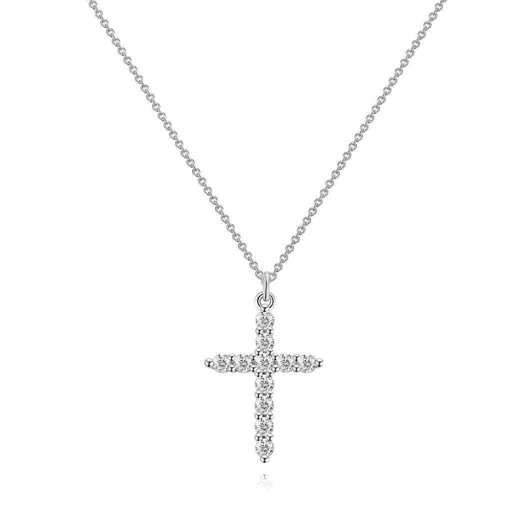 Cross Necklace Silver