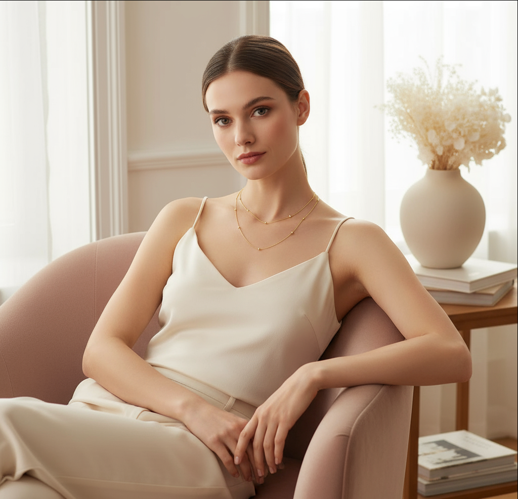 Eva Ball Necklace