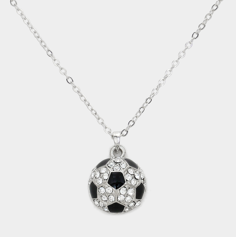 Soccer Pendant Necklace