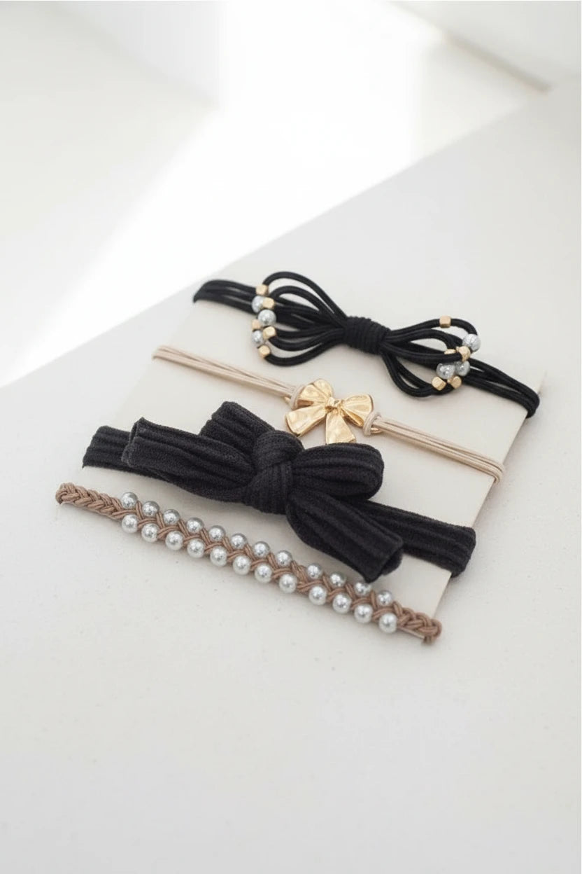 Bow Bracelet Hair Ties