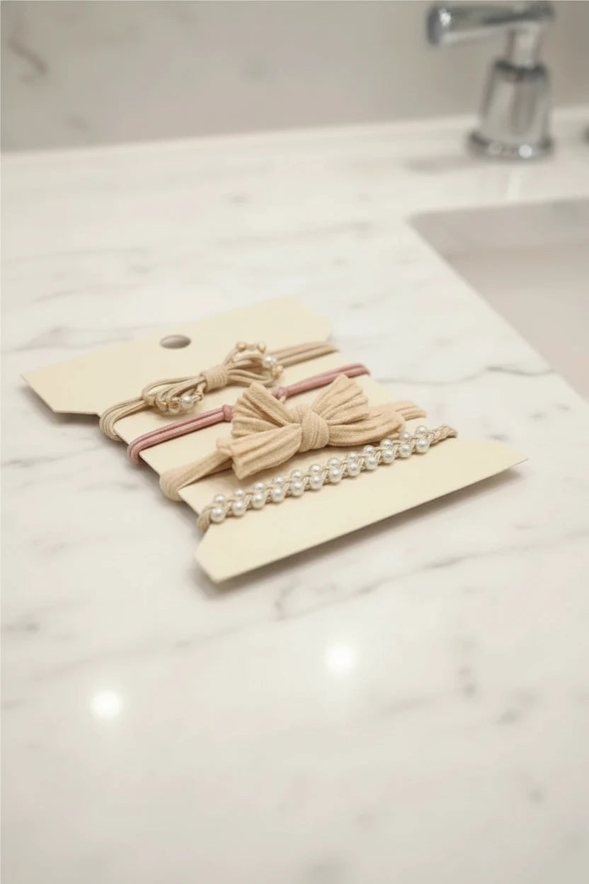 Bow Bracelet Hair Ties